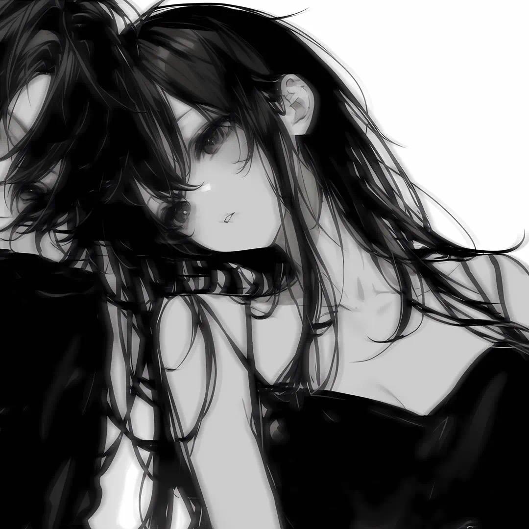 黑白漫/氛围情头/每天都想见到你