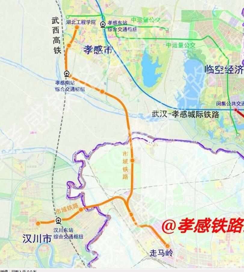 武孝城际铁路图片