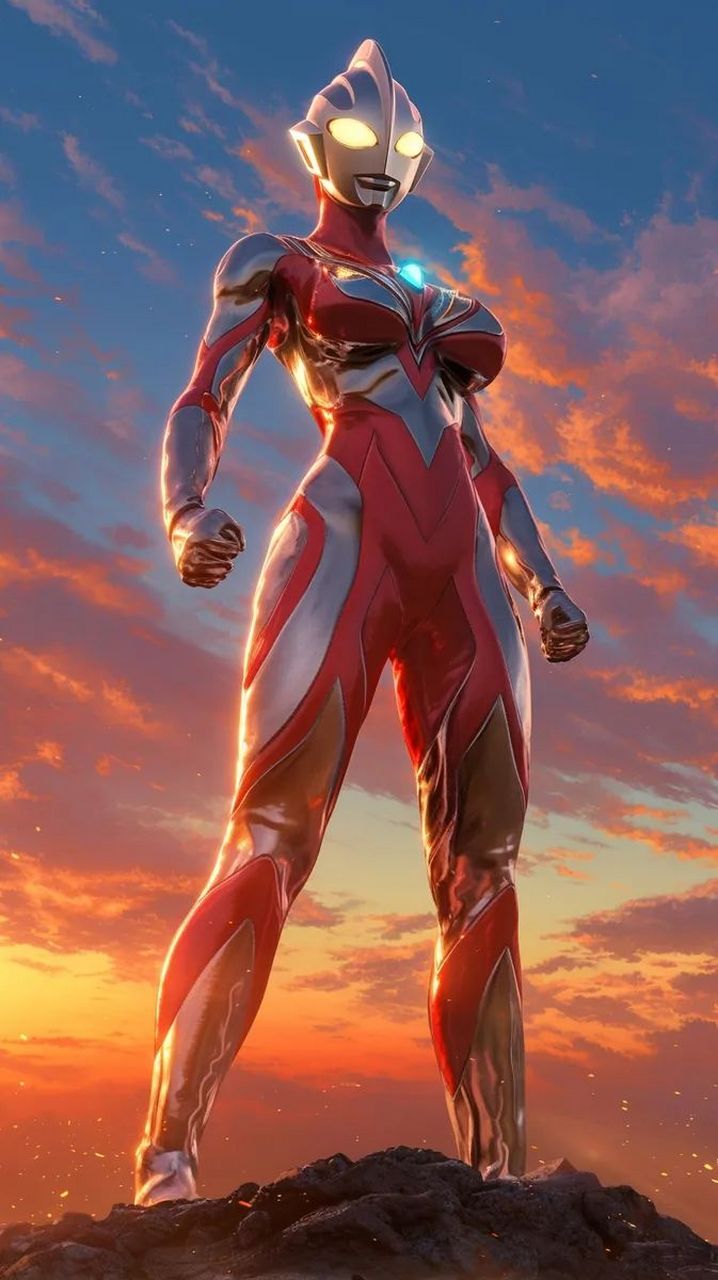 女迪迦奥特曼#动漫壁纸# #热点引擎计划# #二次元美图