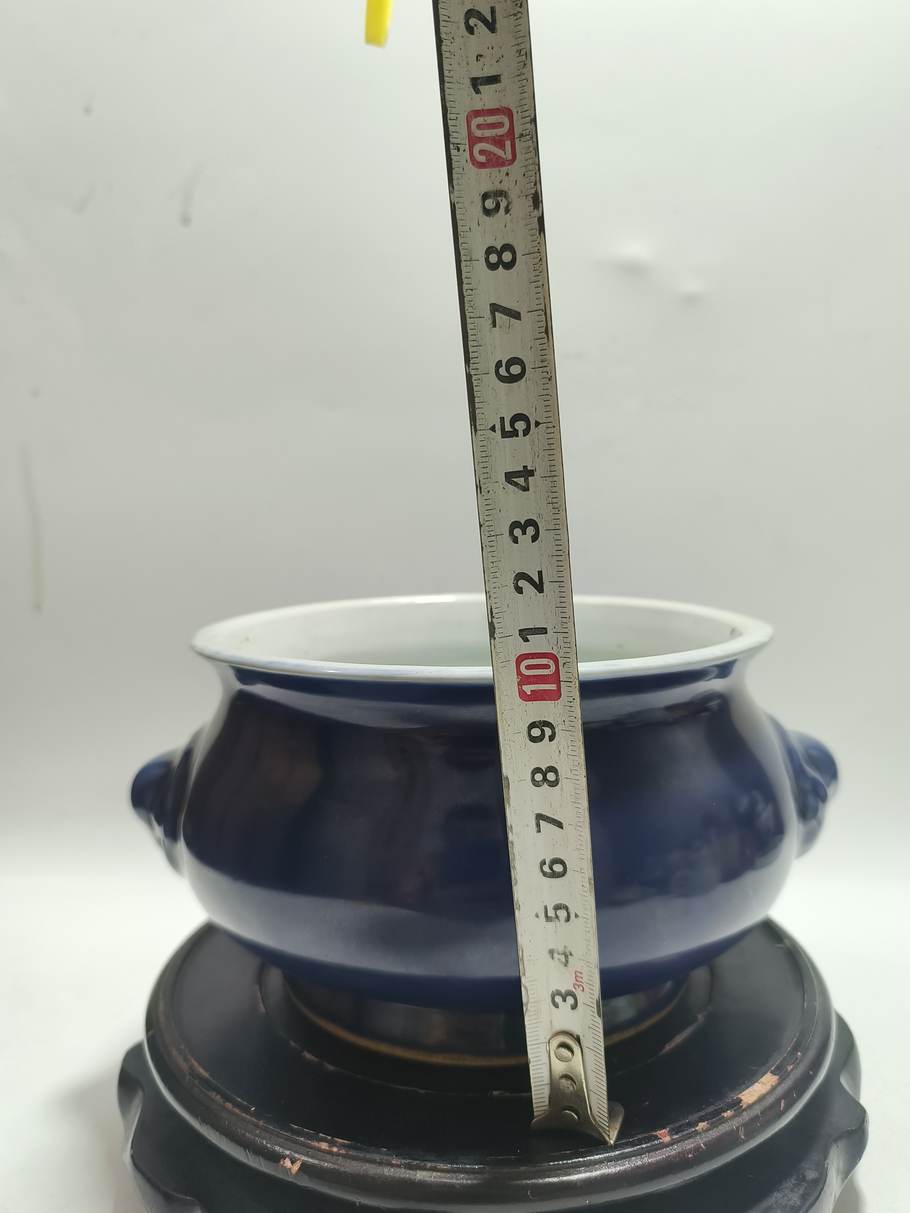 霁蓝釉香炉