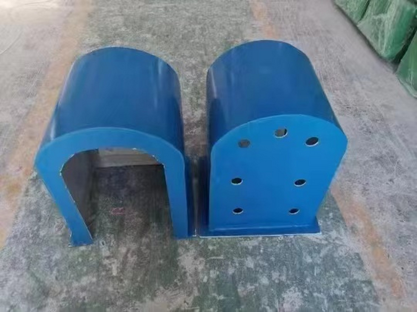 玻璃钢电机防雨罩输送机防雨罩河北兴旺环保设备有限公司