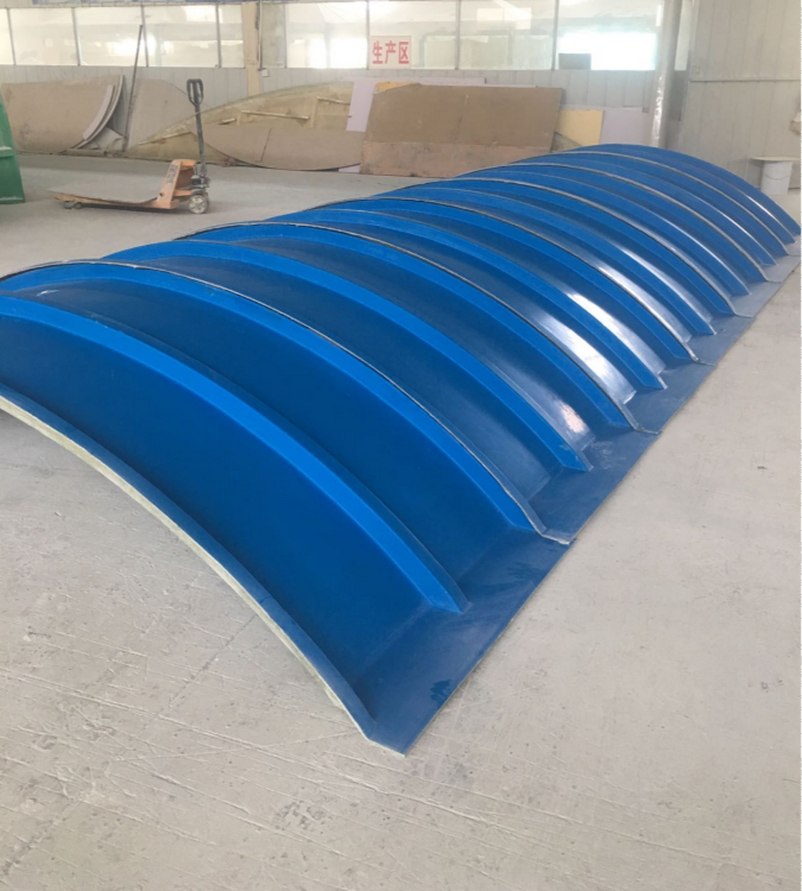 玻璃钢电机防雨罩输送机防雨罩河北兴旺环保设备有限公司