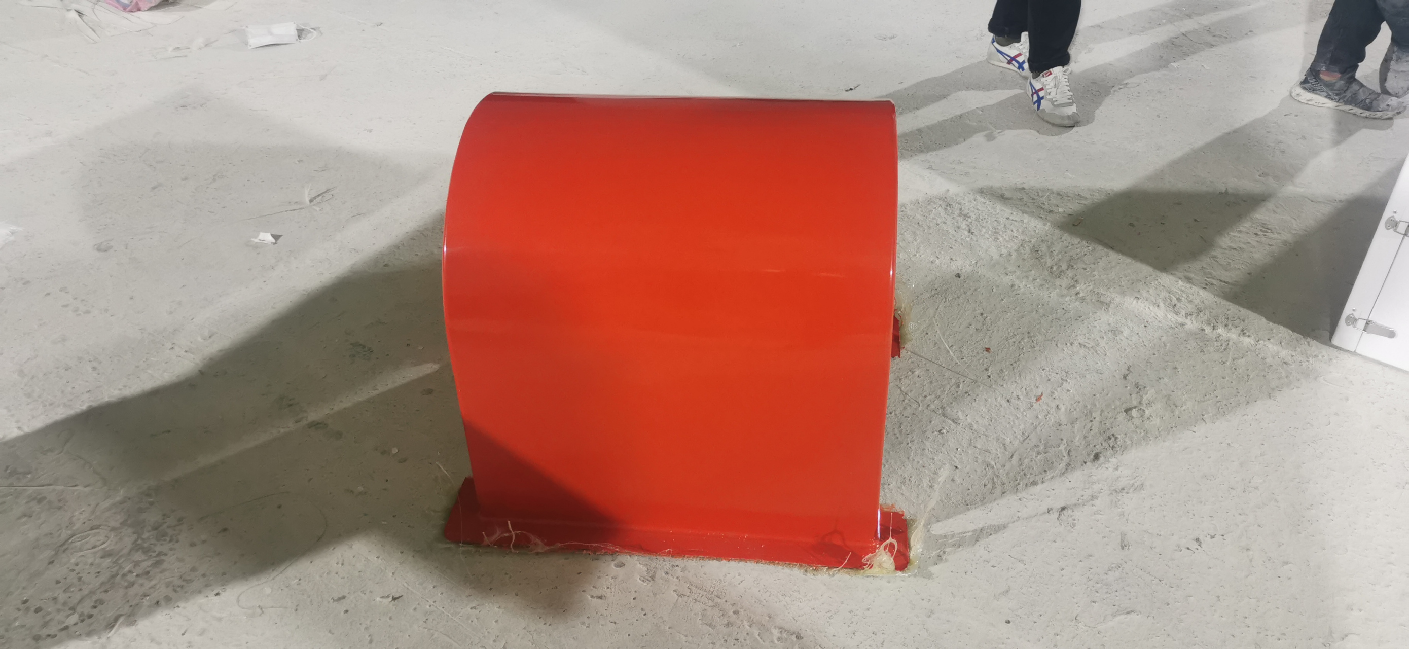 玻璃钢电机防雨罩输送机防雨罩河北兴旺环保设备有限公司