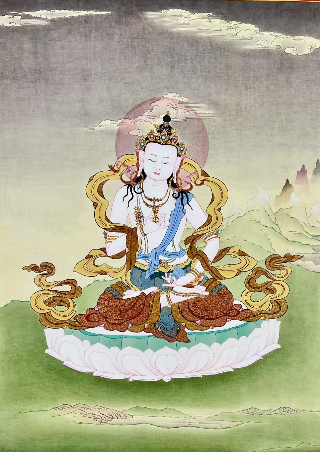 《金刚萨垛》大师独家设计创作噶玛噶赤画风意境