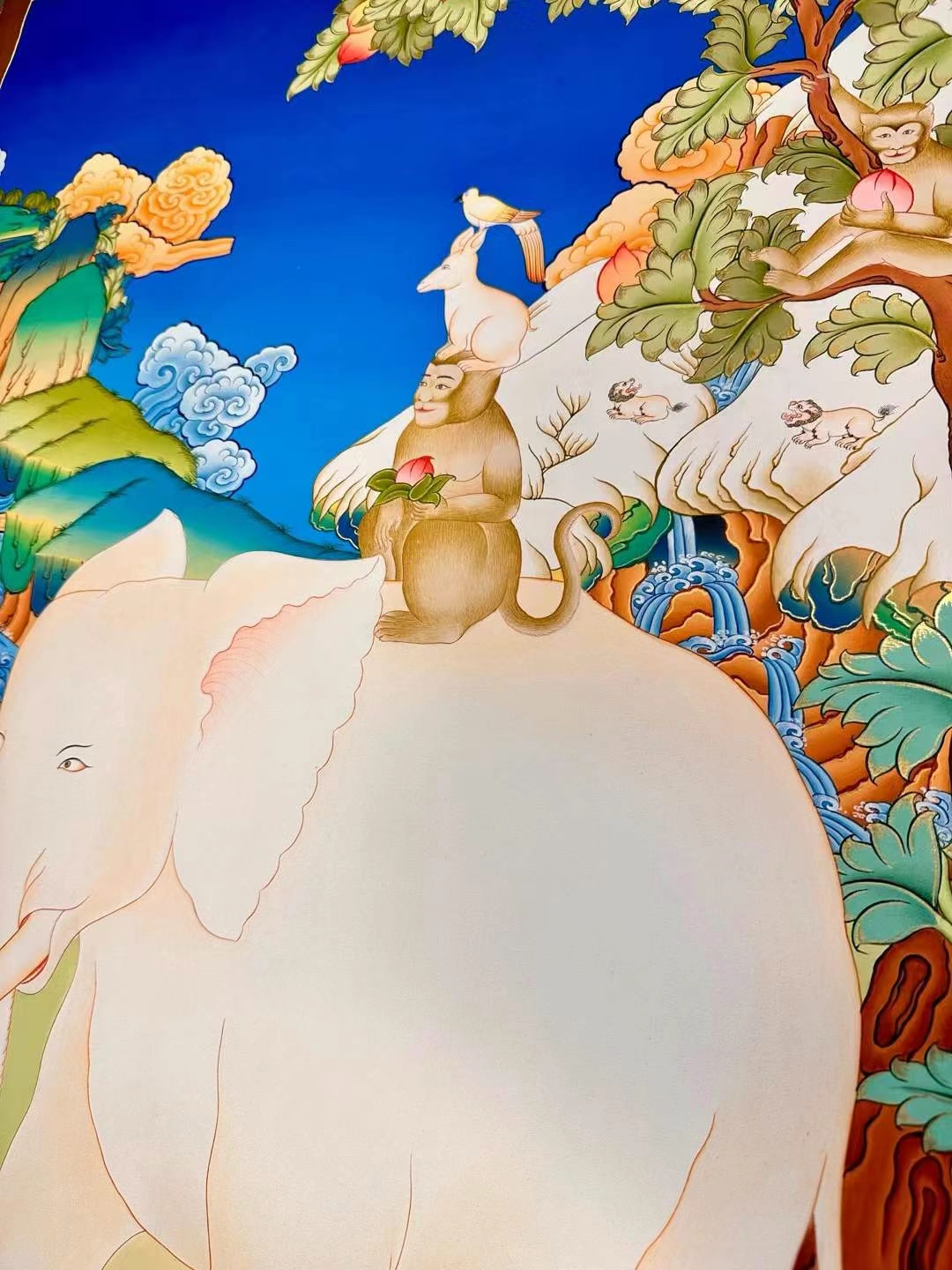 《吉祥和睦四瑞图》精品:80