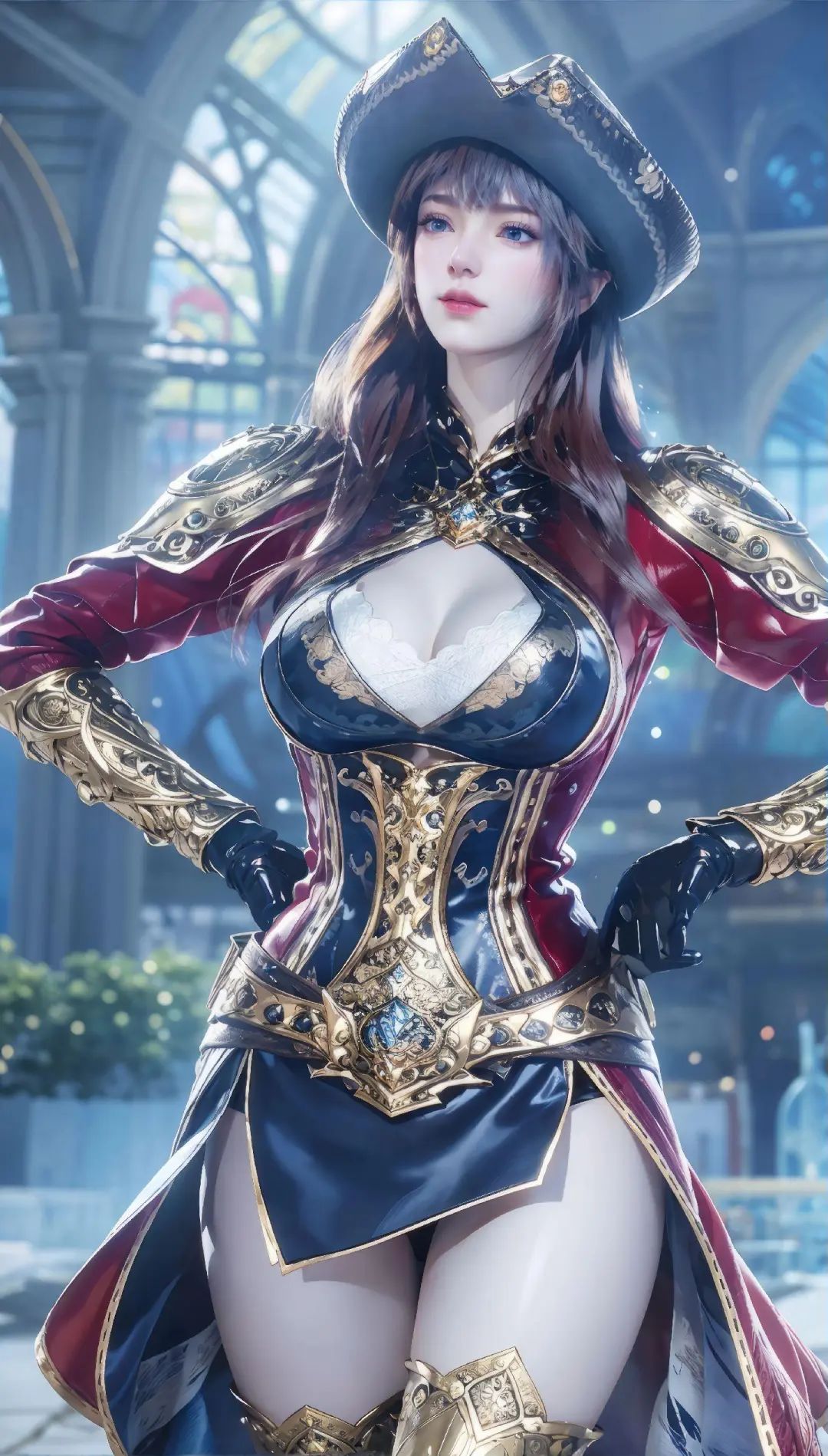 斗罗大陆2: 梦红尘   海盗风小姐姐,帅气又不失可爱,真是迷人眼啊!