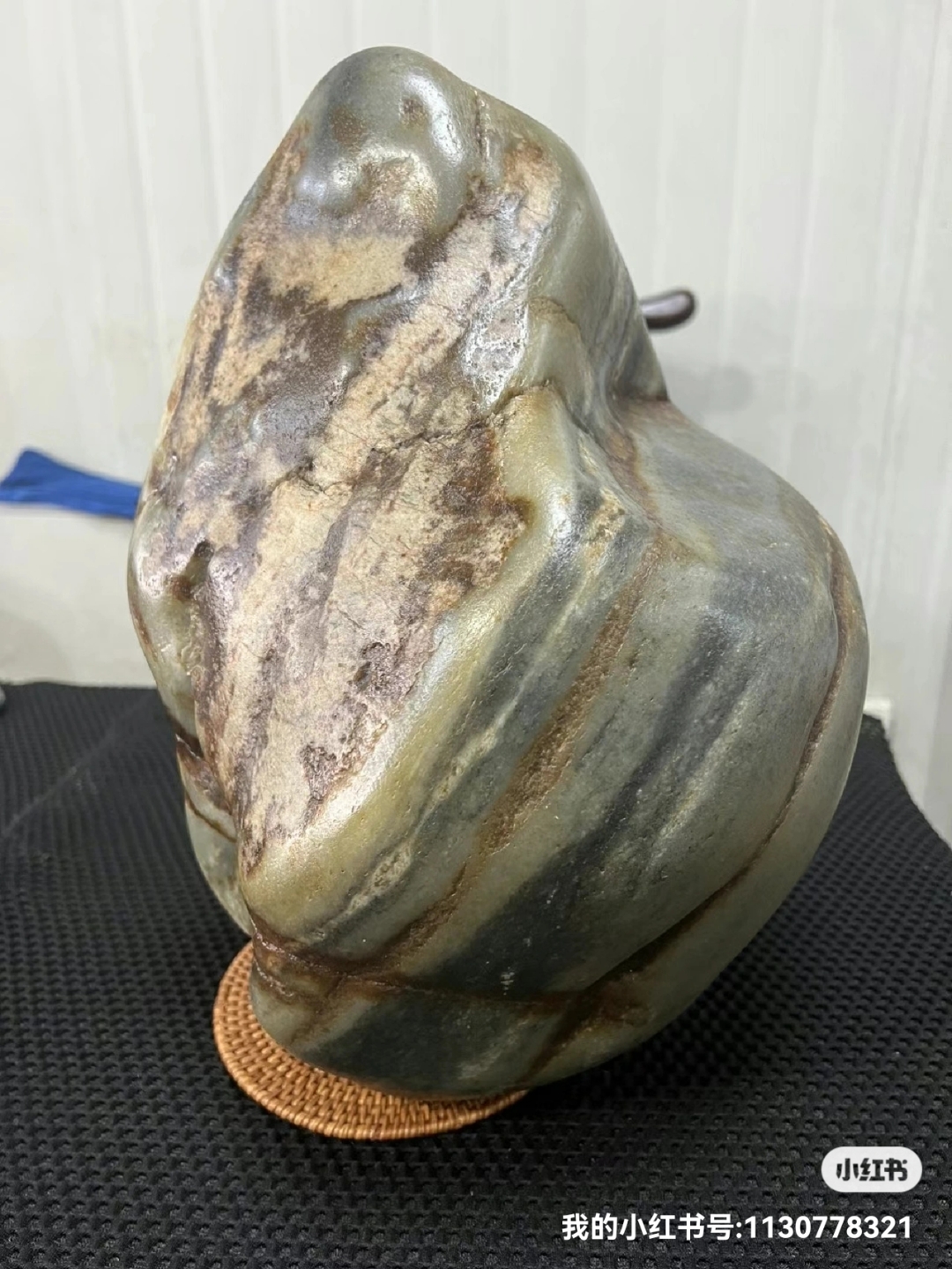 新疆和田玉籽料原石#盘盘老物件