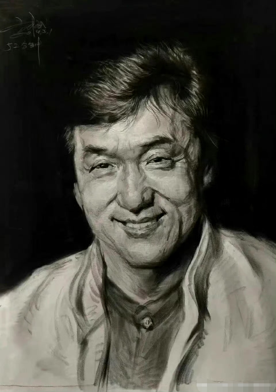 刘斌《男明星素描系列》 ,一位把铅笔变成照相机的素描艺术家