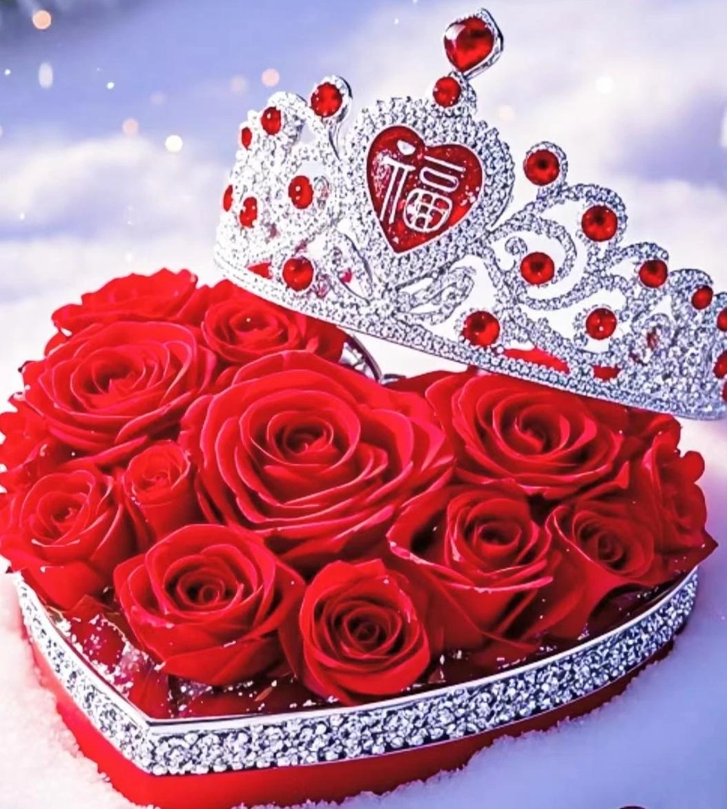 别不信!换上爱心玫瑰花头像