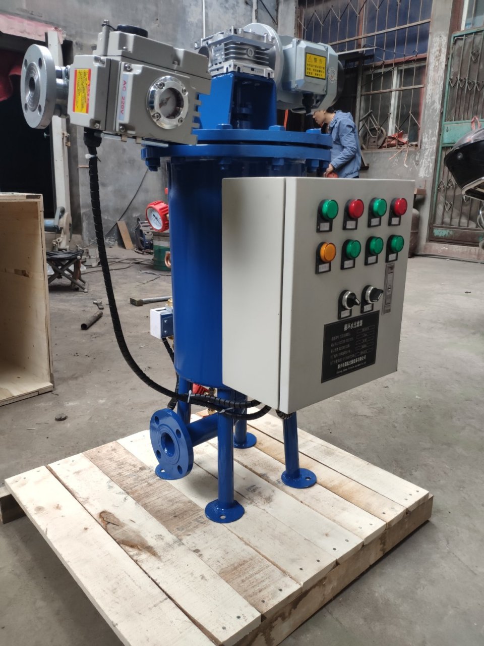 2立方每小时自清洗过滤器/刷式过滤器