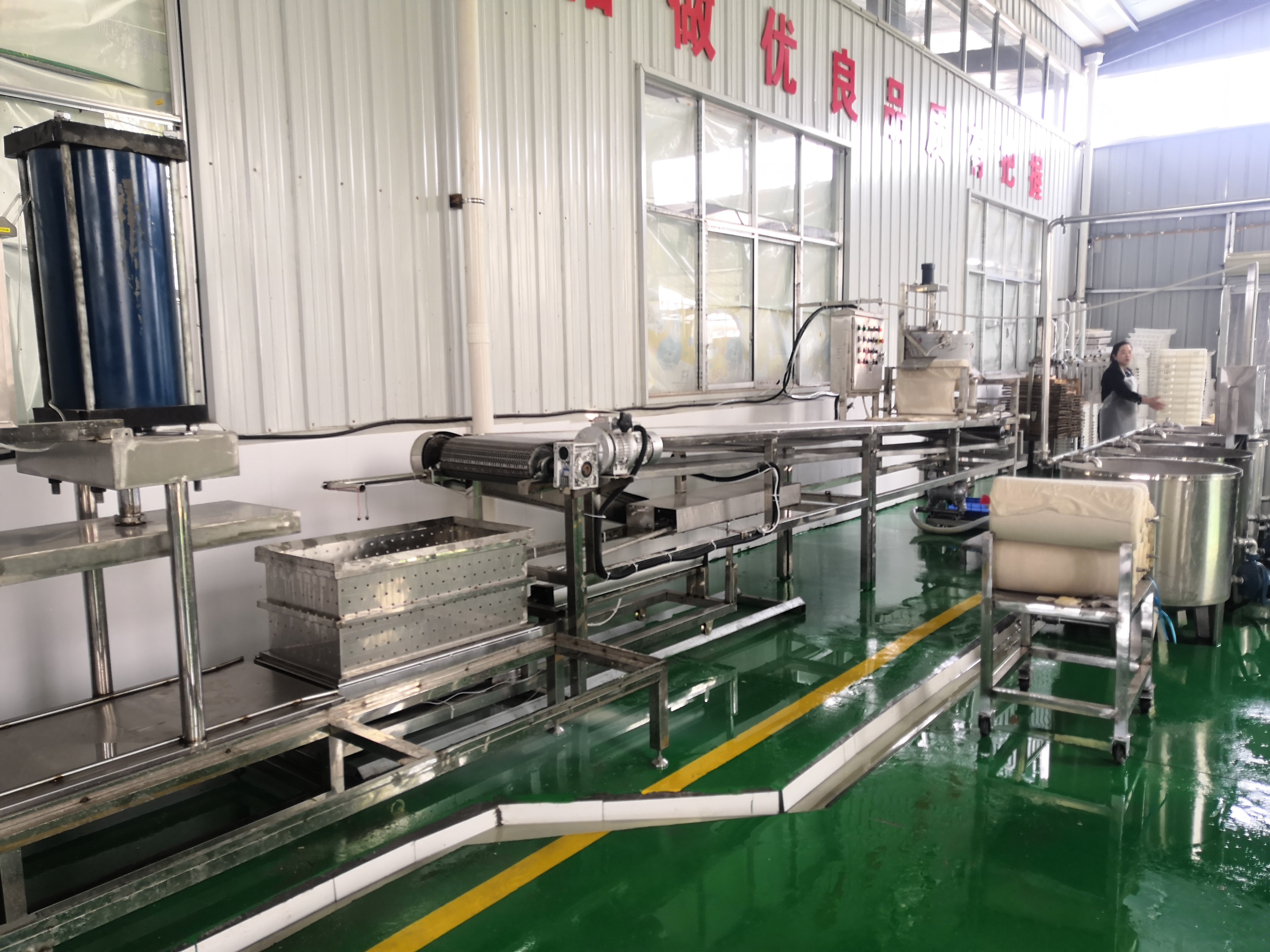 商丘承诺豆腐皮机厂家提供豆制品加工技术培训 #豆腐皮机# #小型豆腐