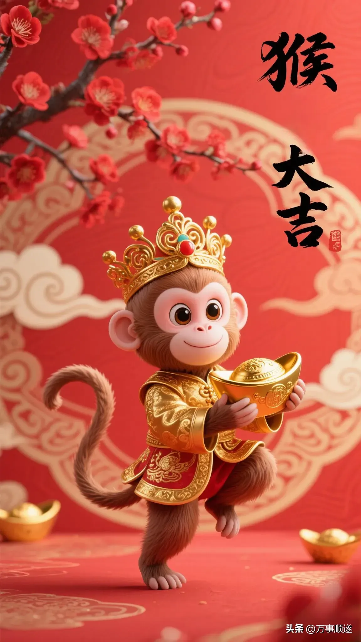 属猴的家人们,紧急通知!