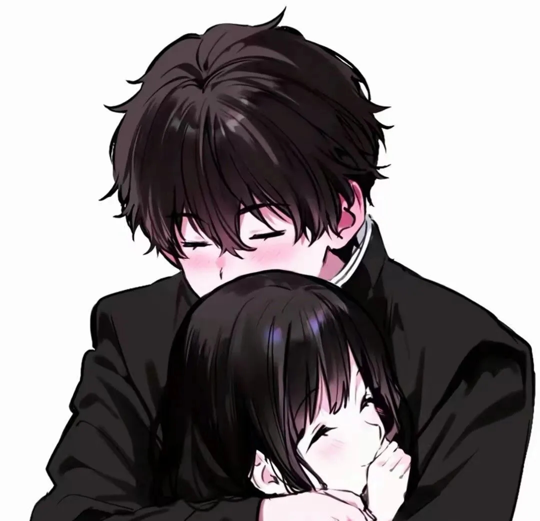 爱情的颜色,是黑与白的完美融合.