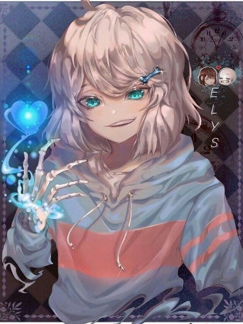 frisk和sans女儿(别喷,听别人说的.