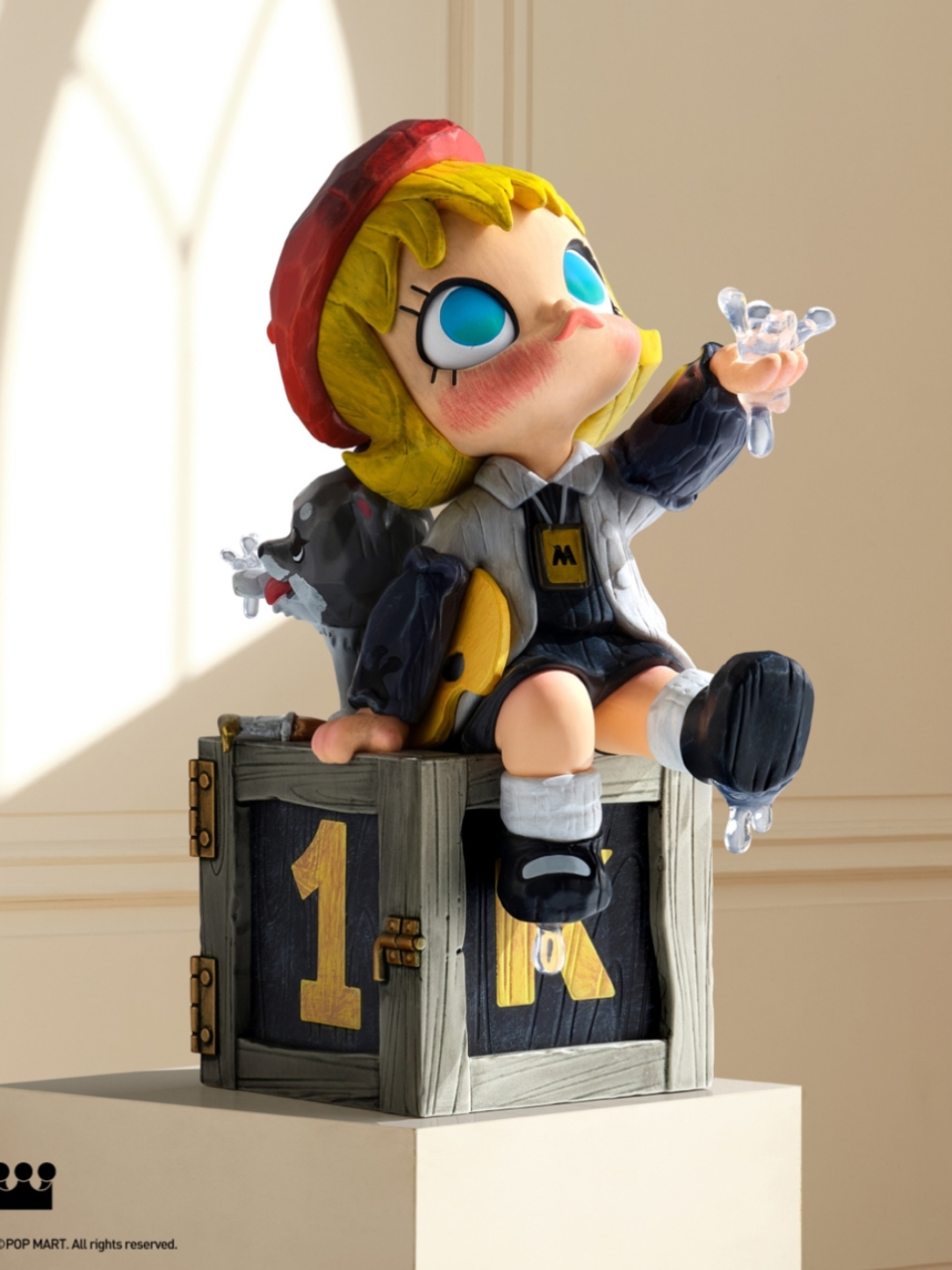 还记得一开始的时候吗 molly周年经典雕塑2 #泡泡玛特盲盒