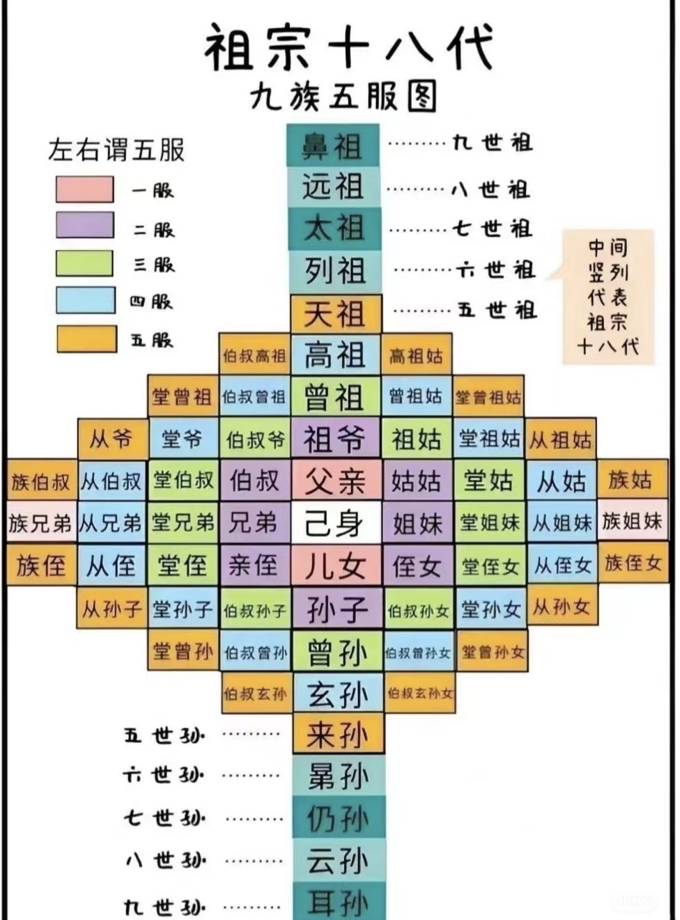 辈分大小图片