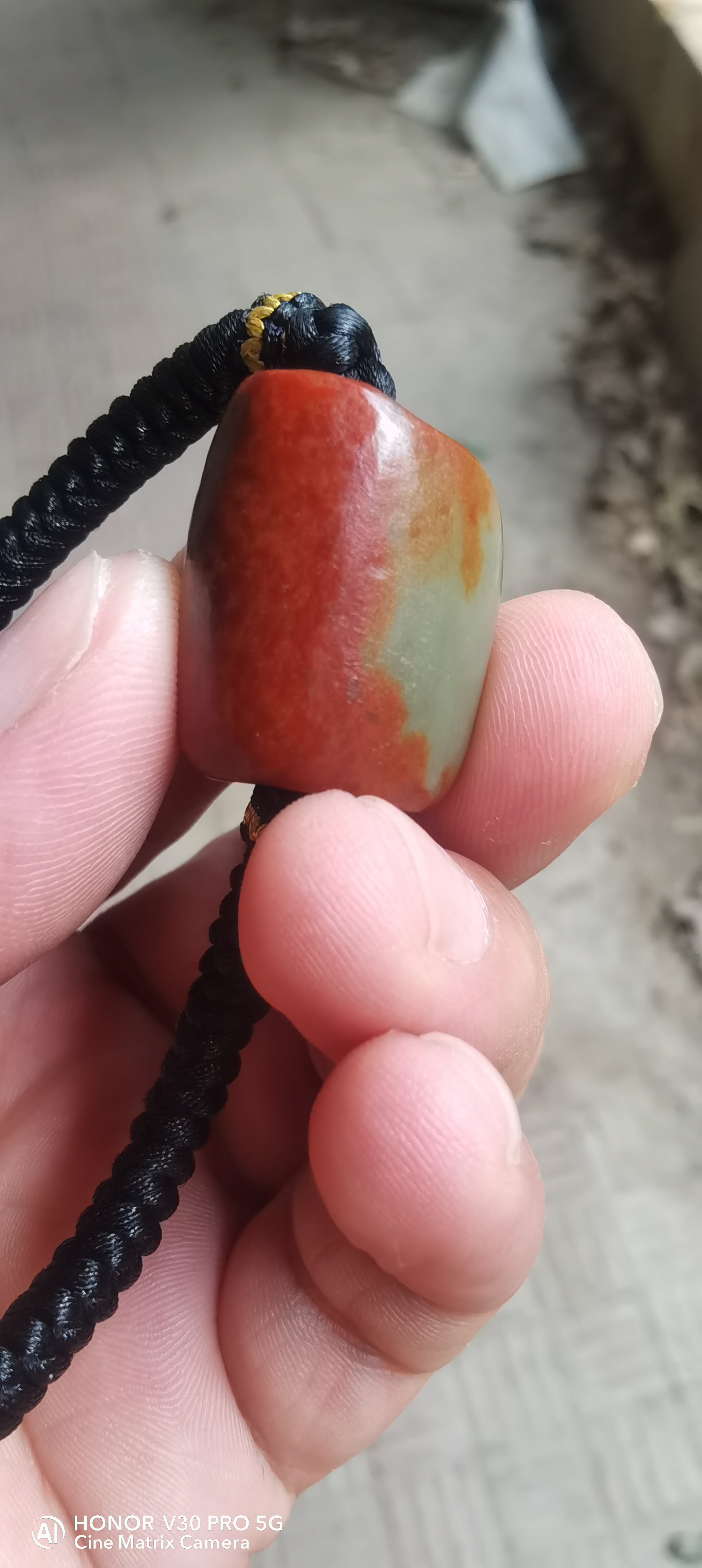 河磨玉火燎皮勒子,不知道真假