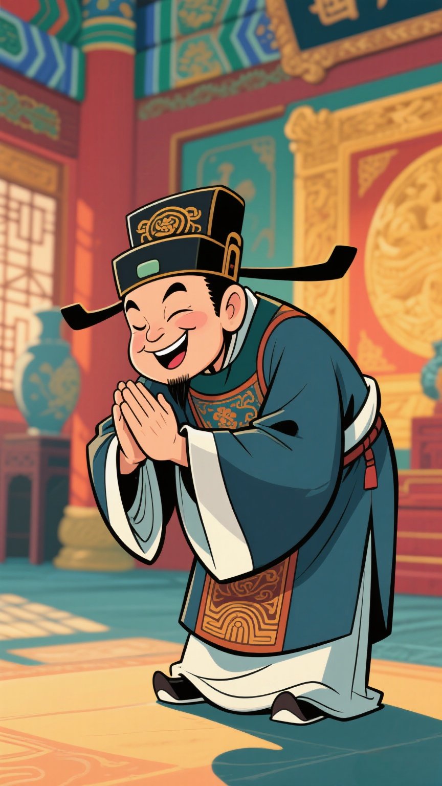 怕不鬼差阎王易躲,小鬼难防县太爷高兴的照片