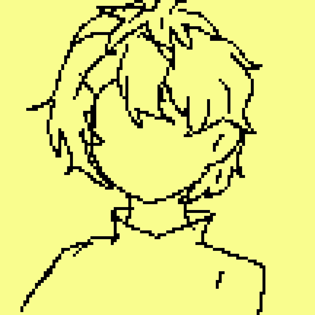 (尝试画了一个生贺图,还是线稿好看