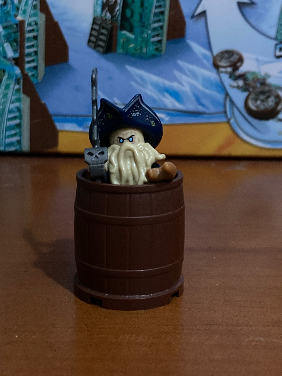 乐高 乐高戴维琼斯加木桶既呆萌又可爱