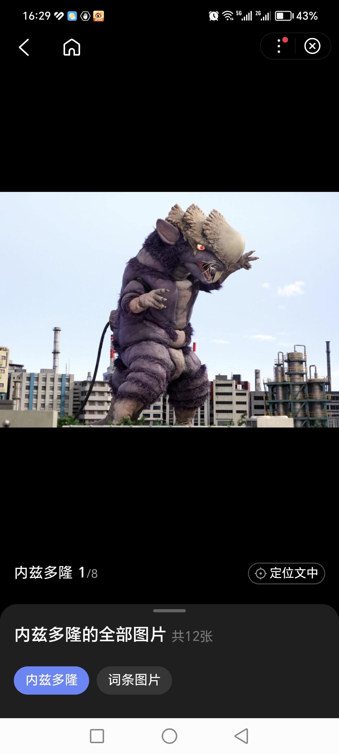 电鼠怪兽内兹多隆