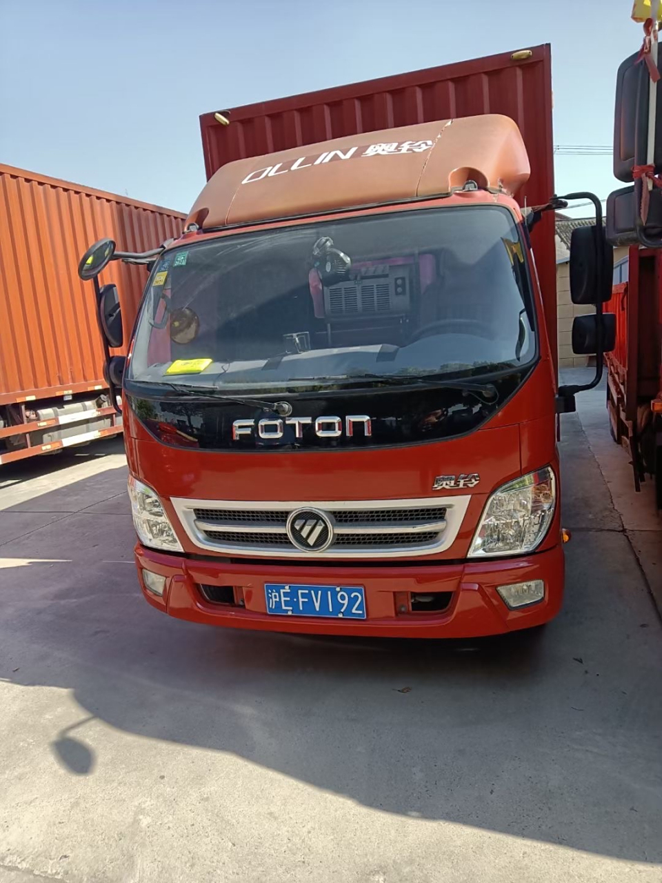 新到一台19年10月奥铃tx,五十铃发动机 674.