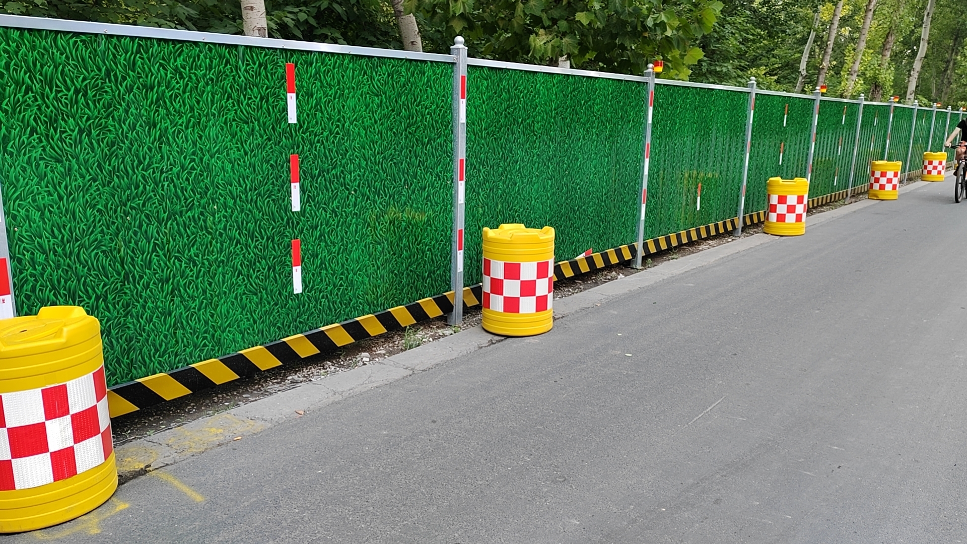 小草绿围挡,2米,2.5米高装配式围挡