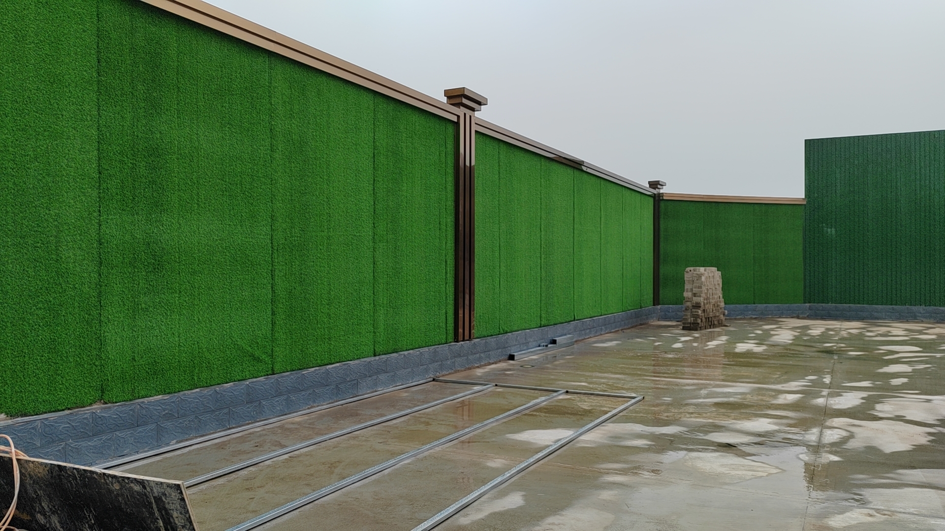 小草绿围挡,2米,2.5米高装配式围挡