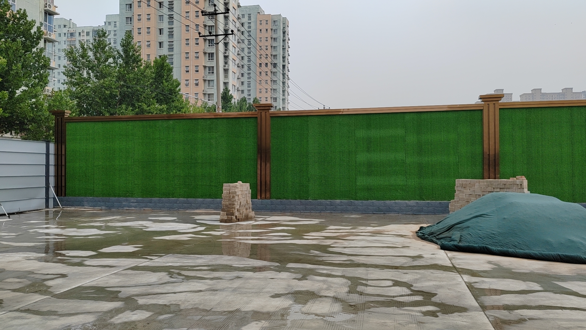 小草绿围挡,2米,2.5米高装配式围挡