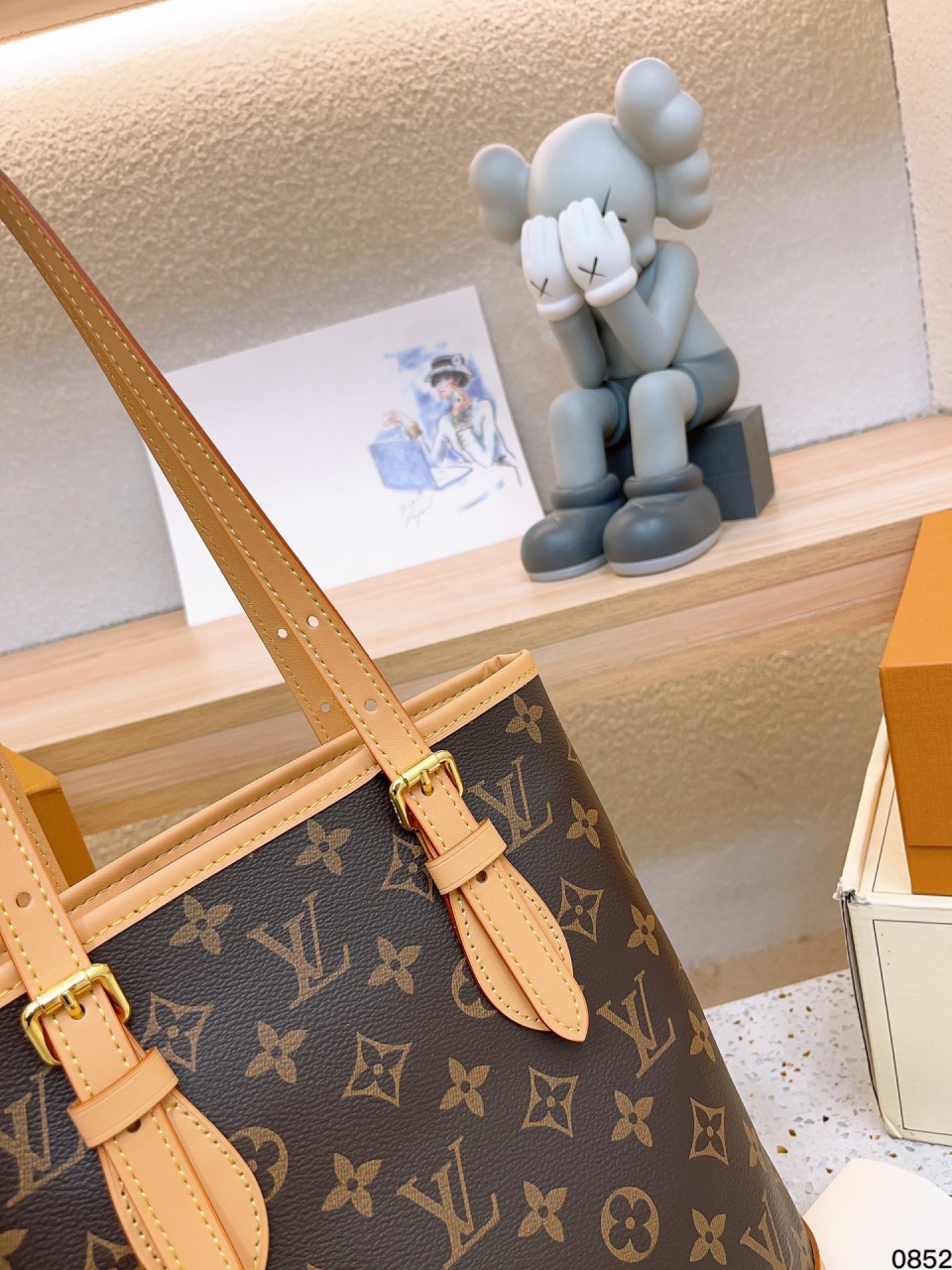 变色皮96日本中古 vintage包包v老花村上隆限定薇薇安手提女包lv