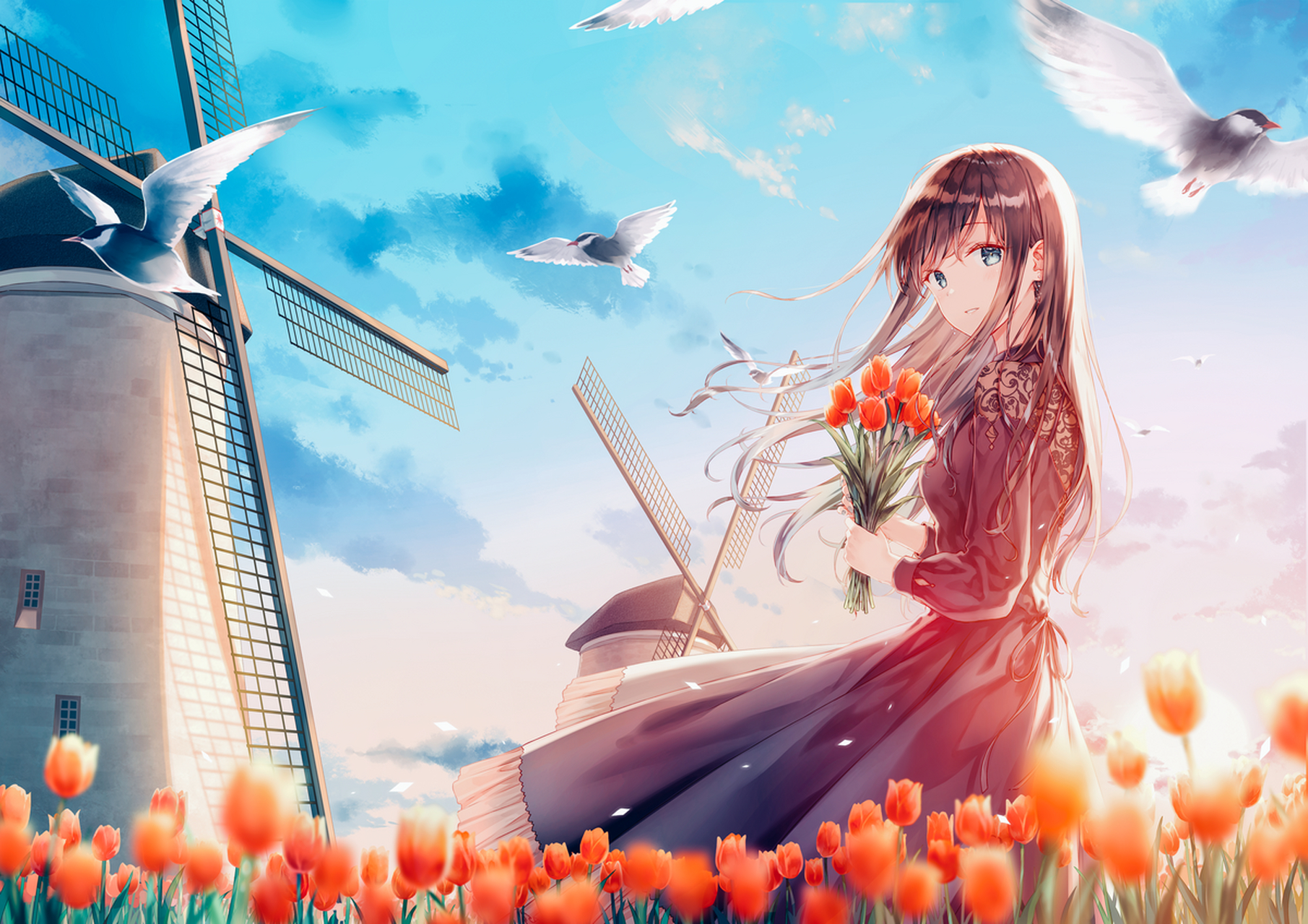秋日生活创作季##二次元美图# p站画师:hiten