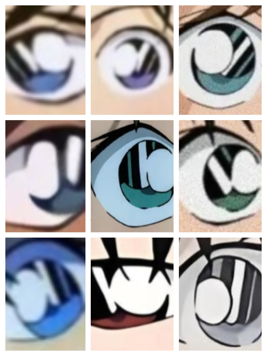 名柯中人物的眼睛,你能猜对几个?