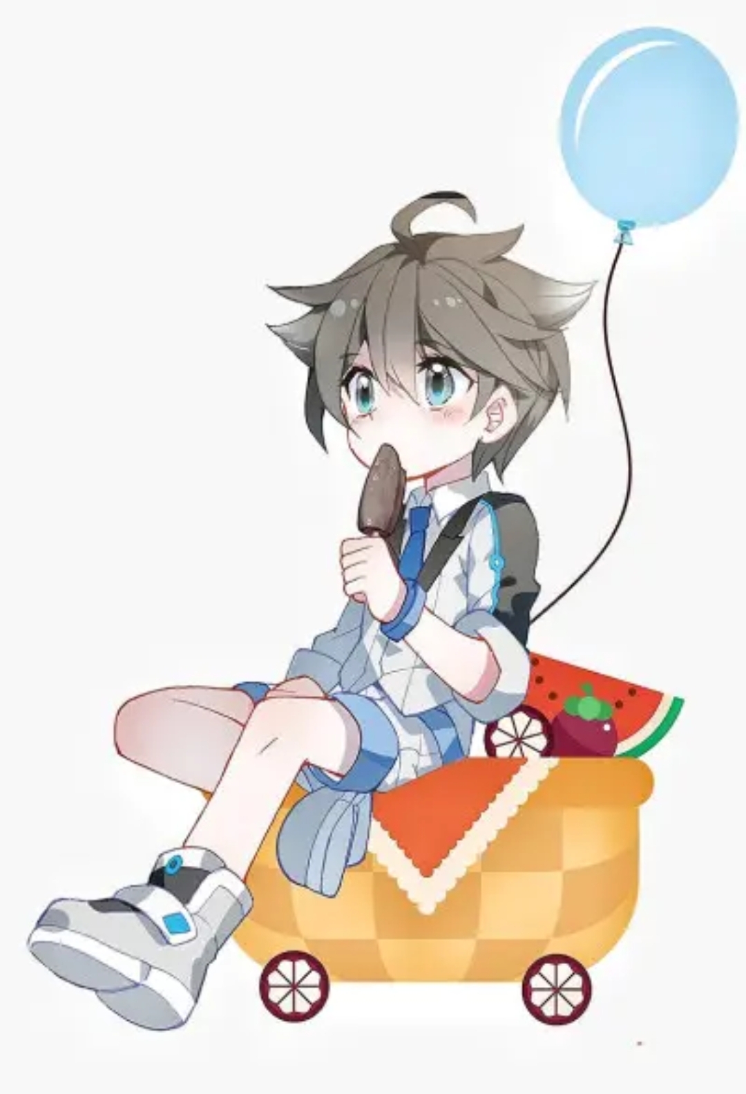 蓝轩宇可爱版来啦