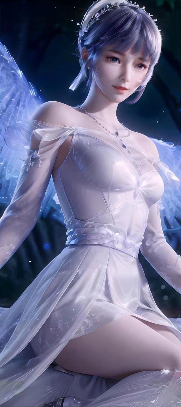 穿婚纱的白沉香来喽![鼓掌]#斗罗大陆