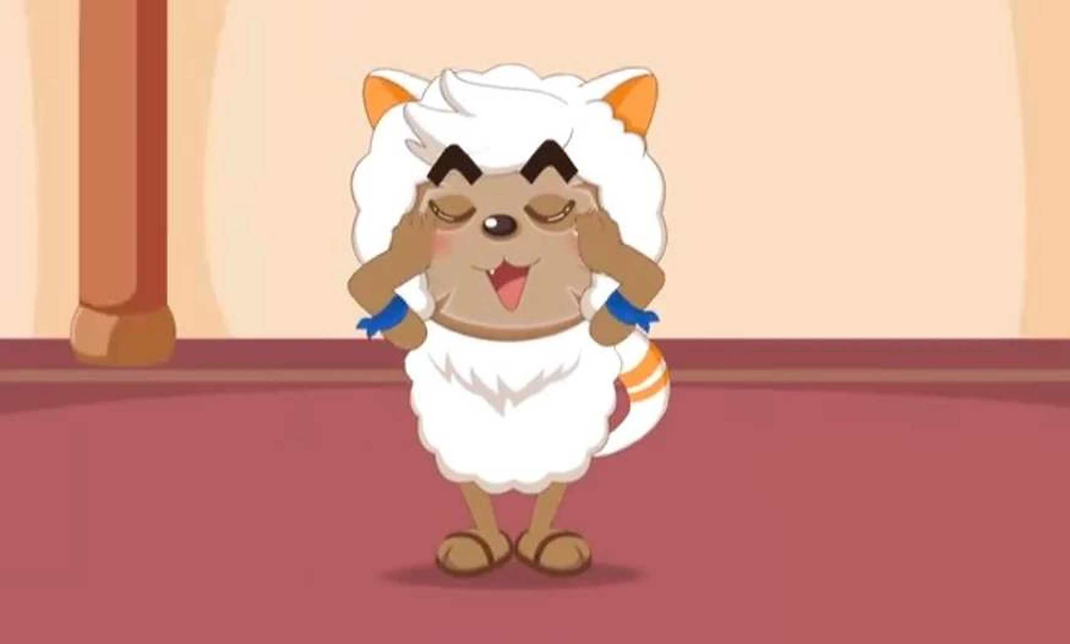 今天来发图片了 是被猫化的沸羊羊