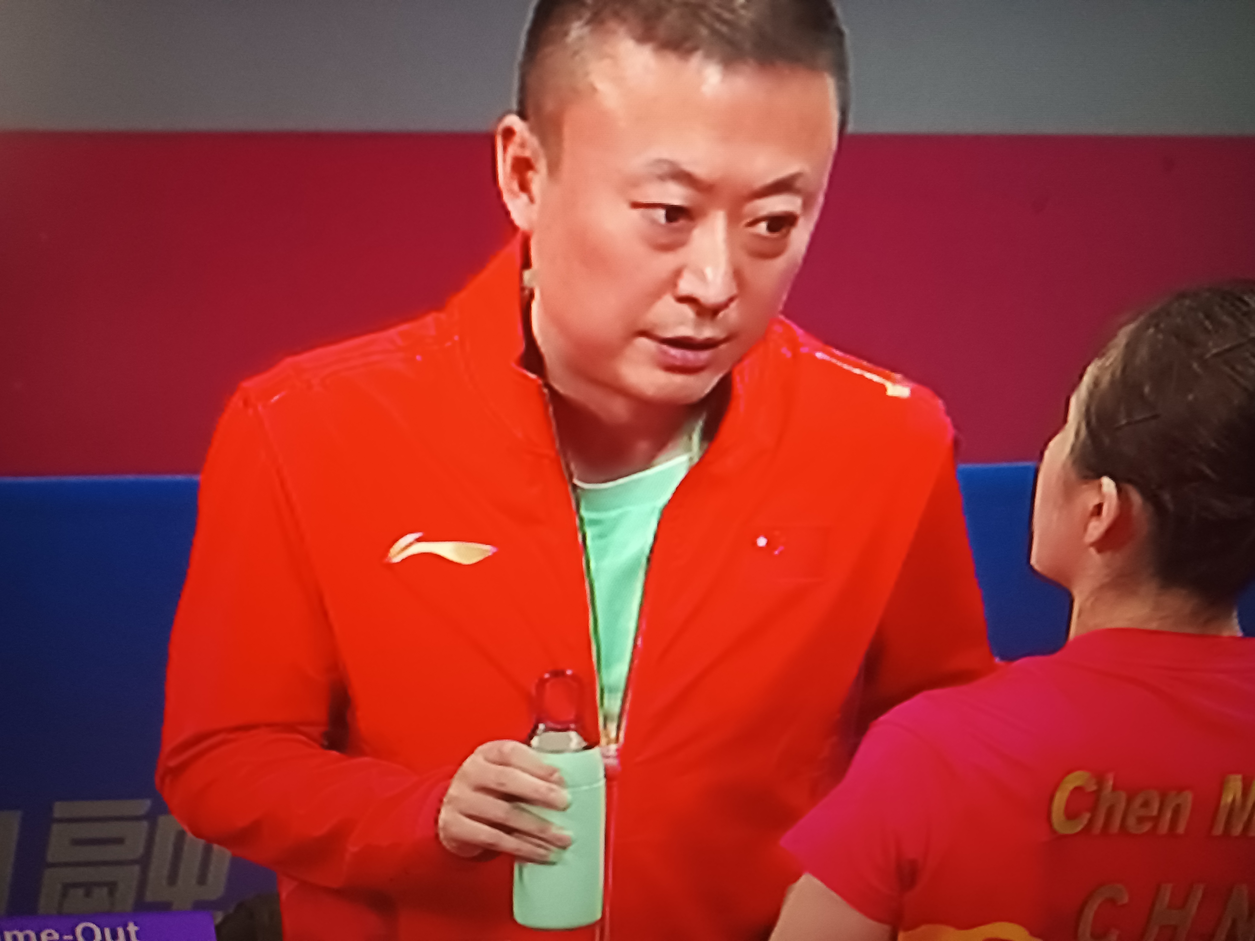 自马琳任女乒主教练,替代李隼指导担任现场指导起,原来师从马琳战术