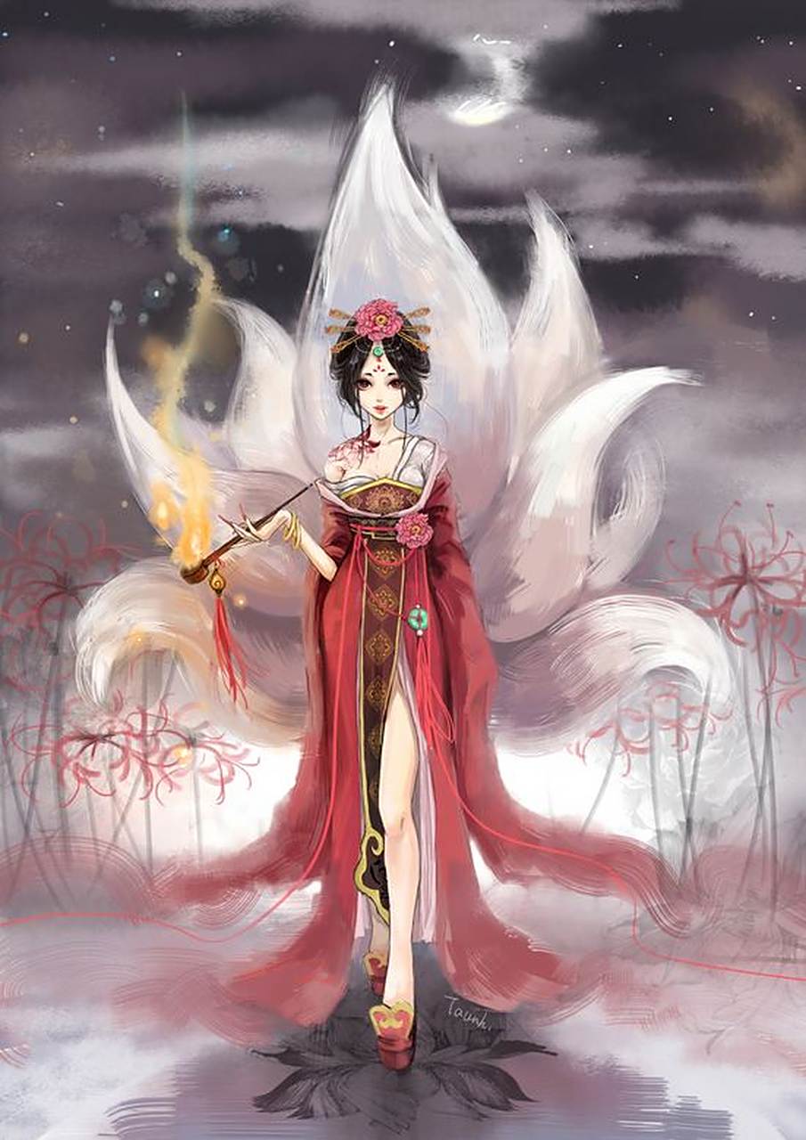 上:九尾妖狐苏妲己,祸害千年,遗臭百世. 下?请.