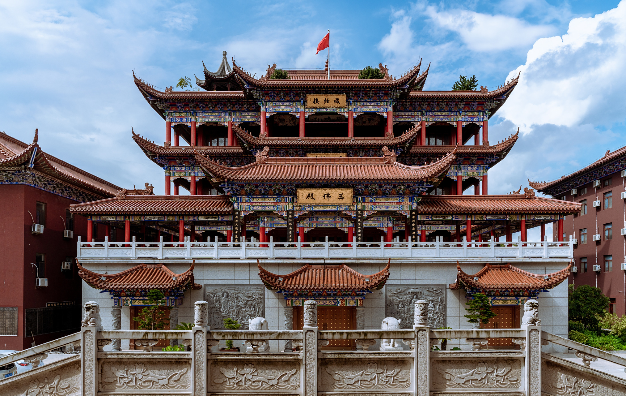 皇罗禅寺,气势恢宏