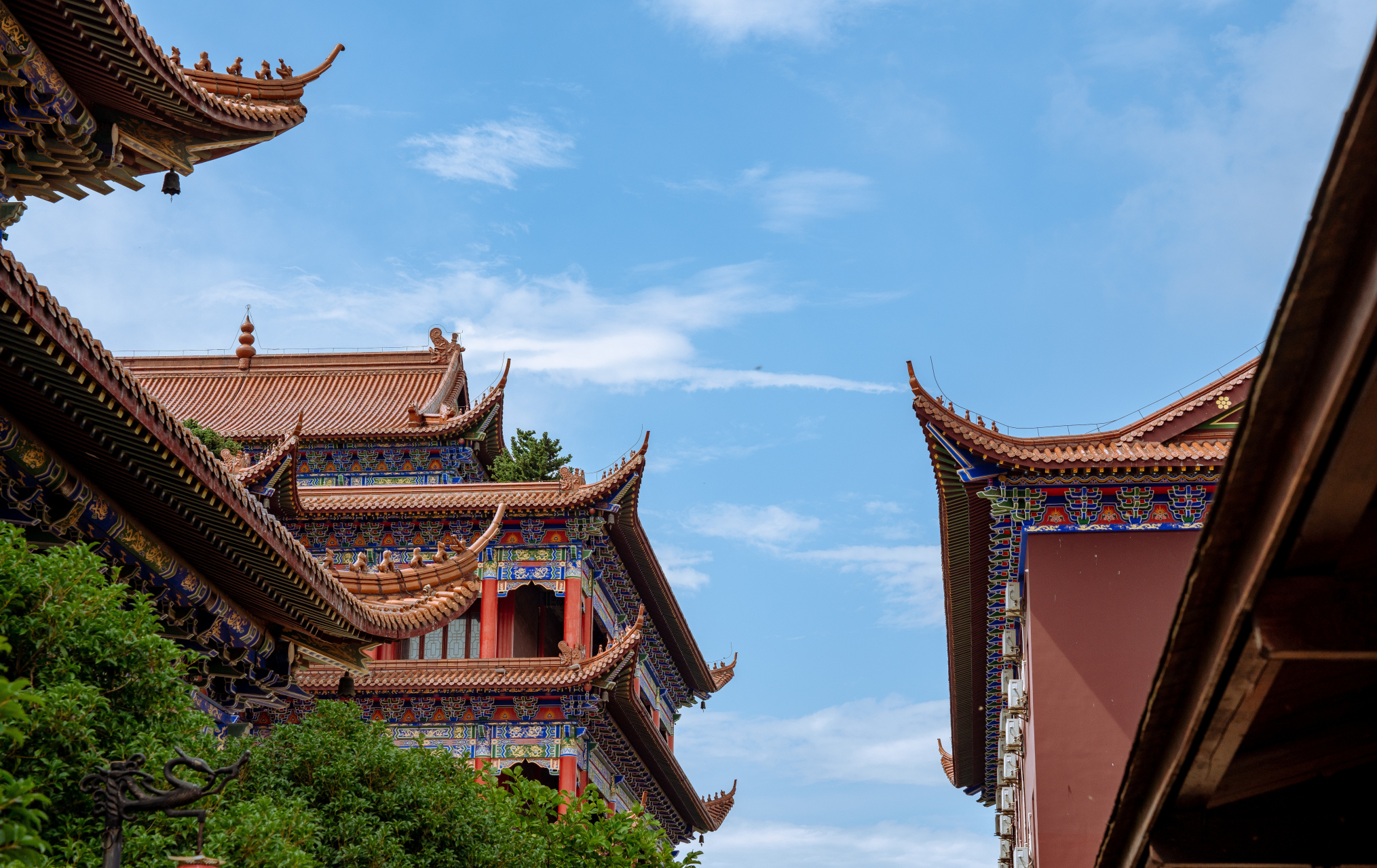 皇罗禅寺,气势恢宏