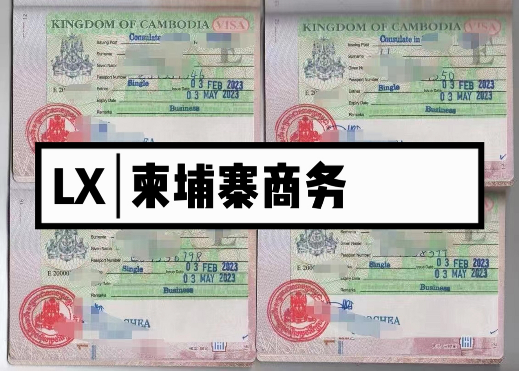 柬埔寨旅游签证柬埔寨商务签证#柬埔寨