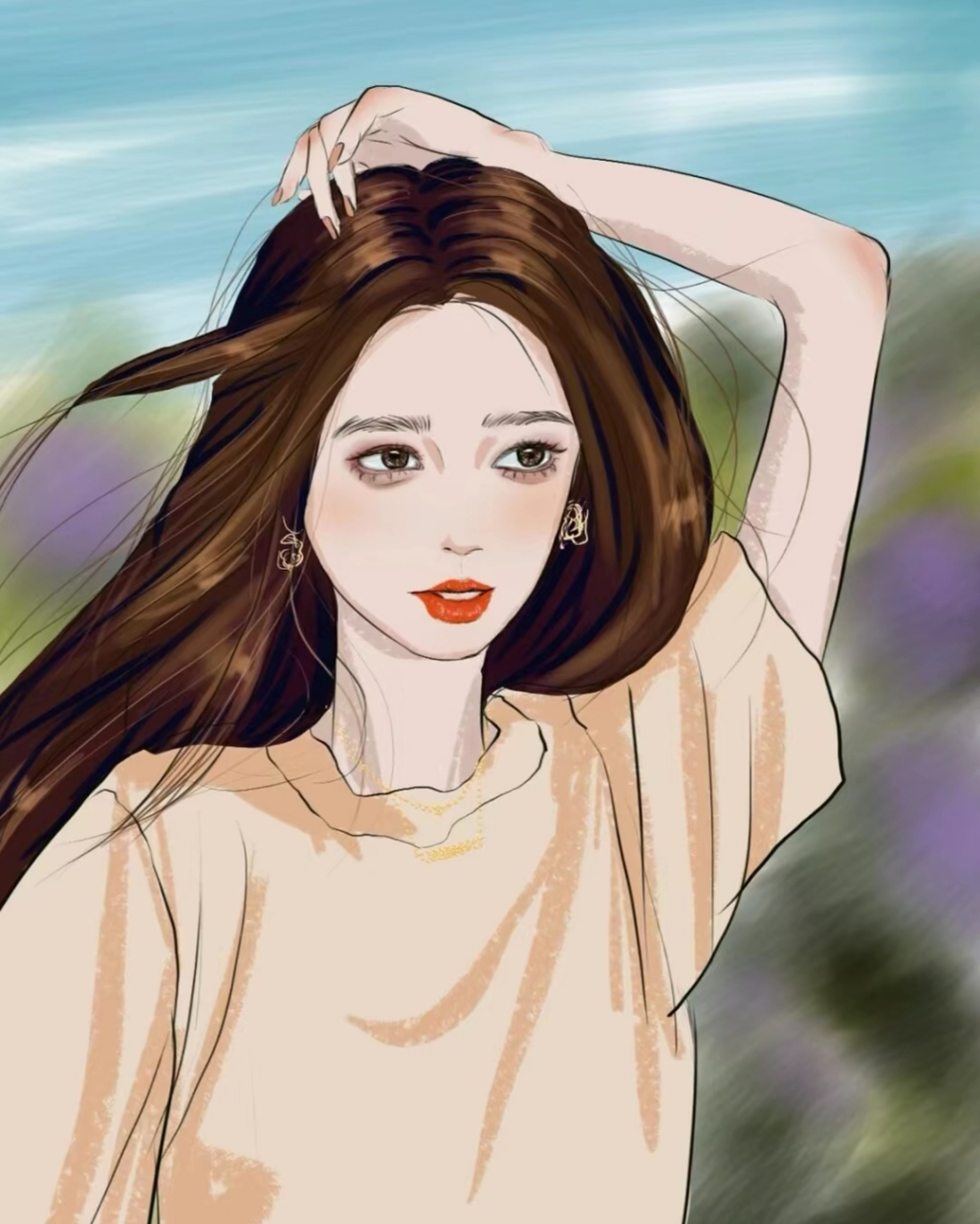 女人可以说都有这样的特点, 一:喜欢上一个人,完全失去理智,一往无前.