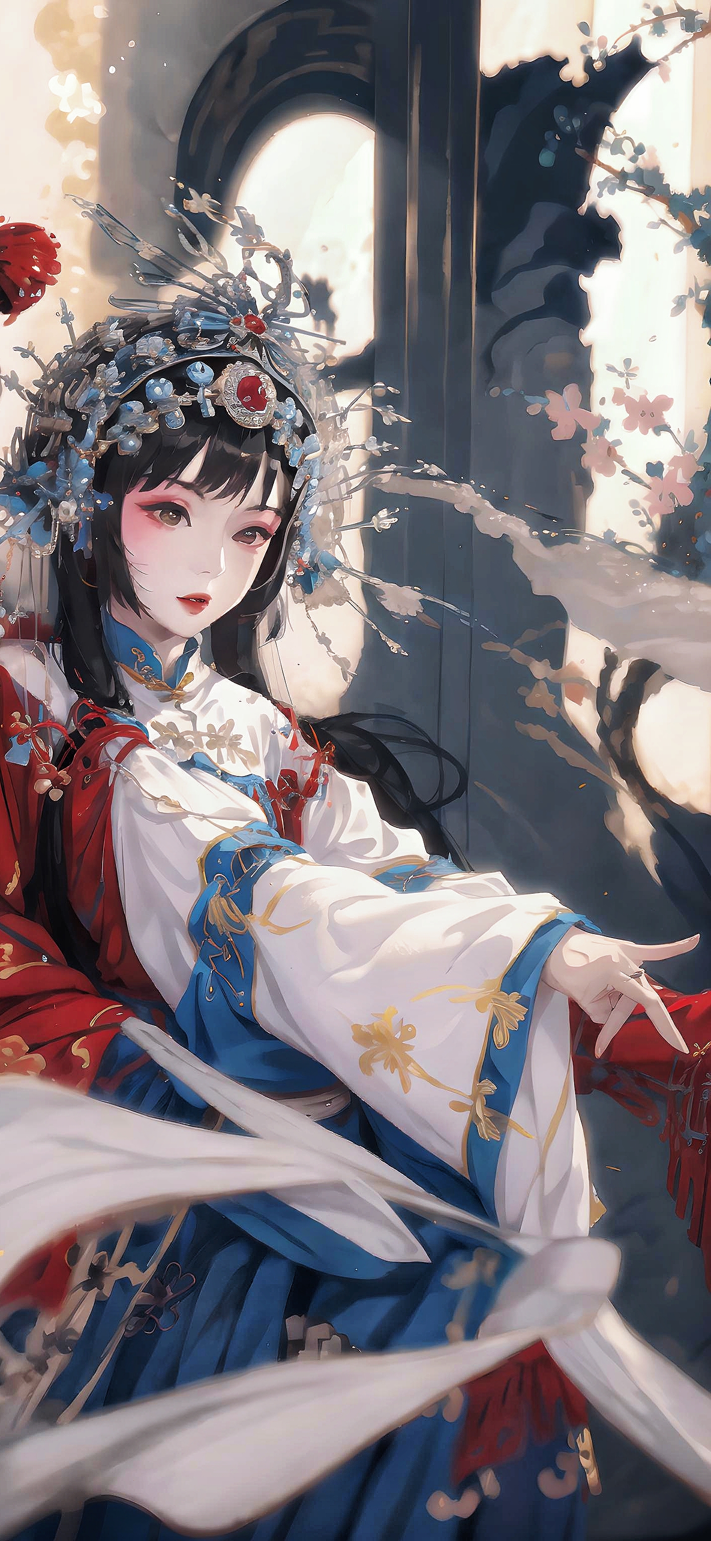 美图分享 戏曲美人2 #古风壁纸