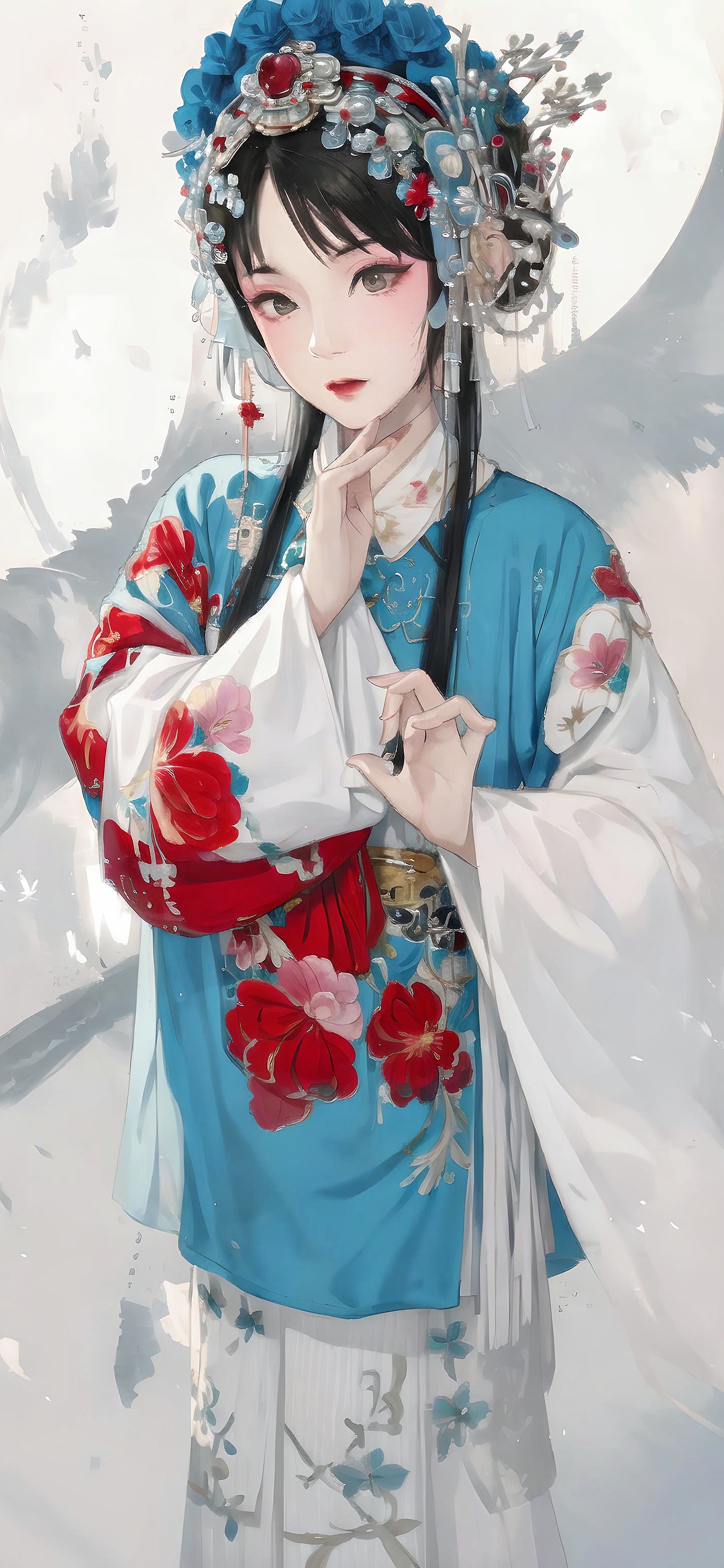 美图分享 戏曲美人2 #古风壁纸