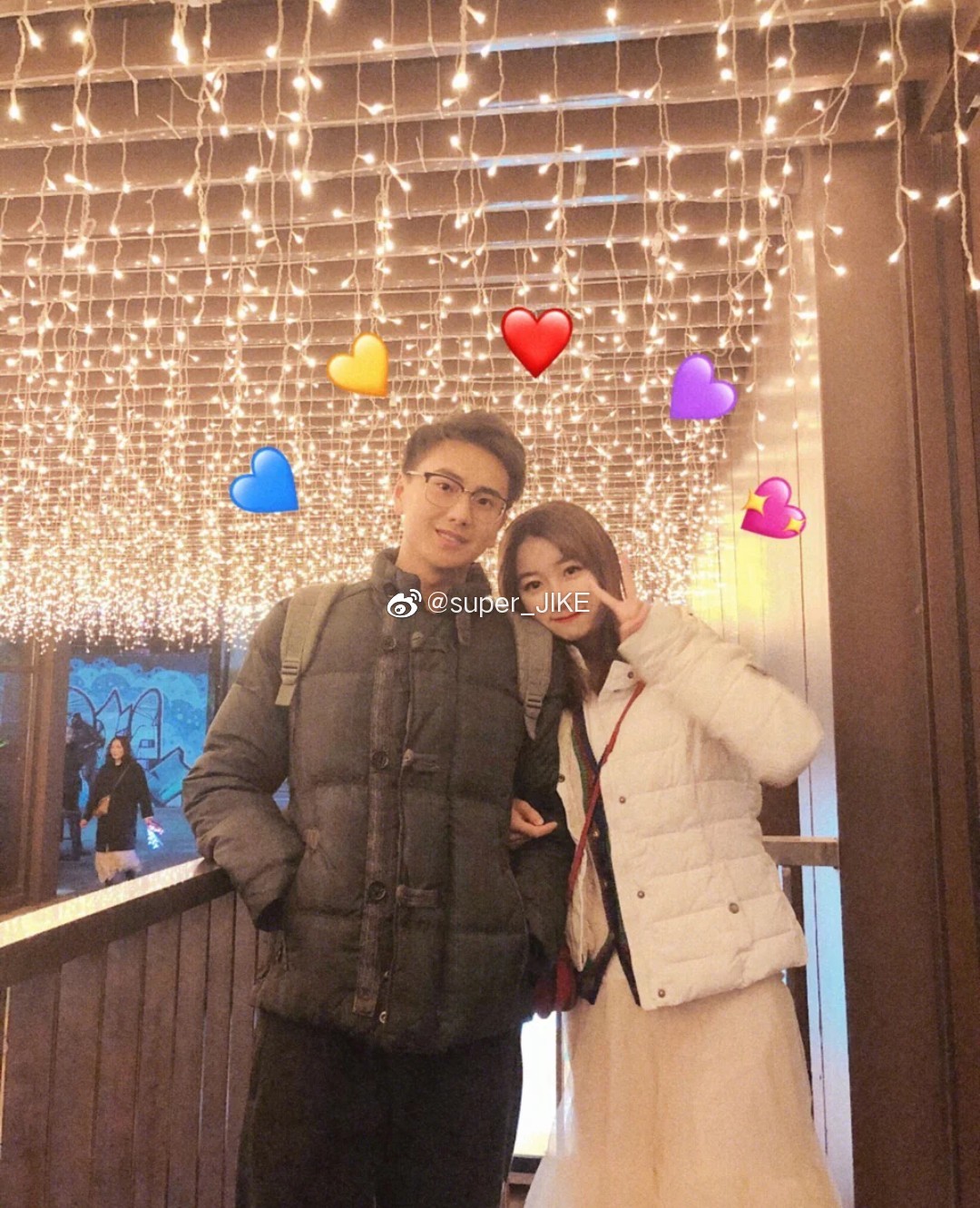 萨沙结婚#这不是张文嘉之前小红书炫耀的和复旦时天宇学弟的恋爱吗