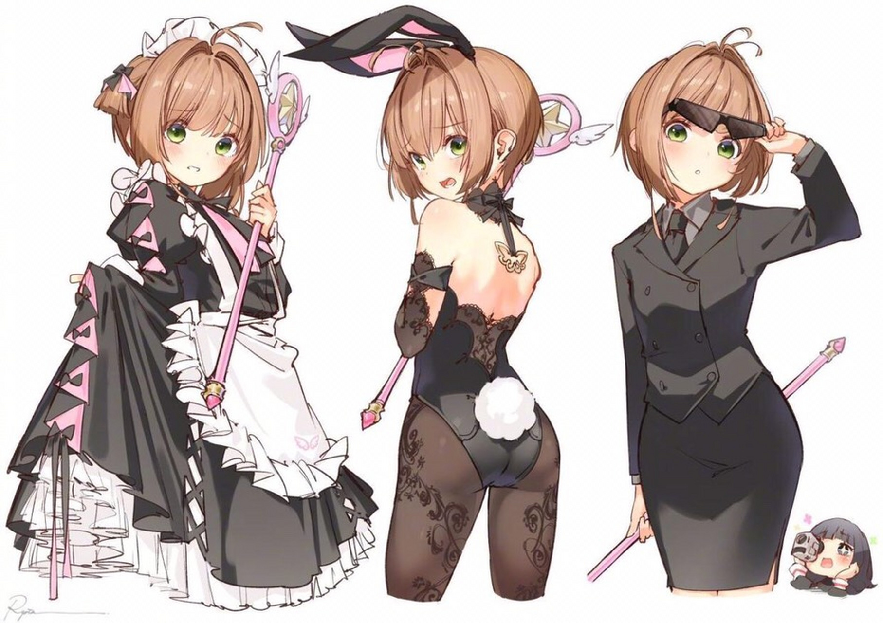 小樱的穿搭技巧呀,快来看看吧