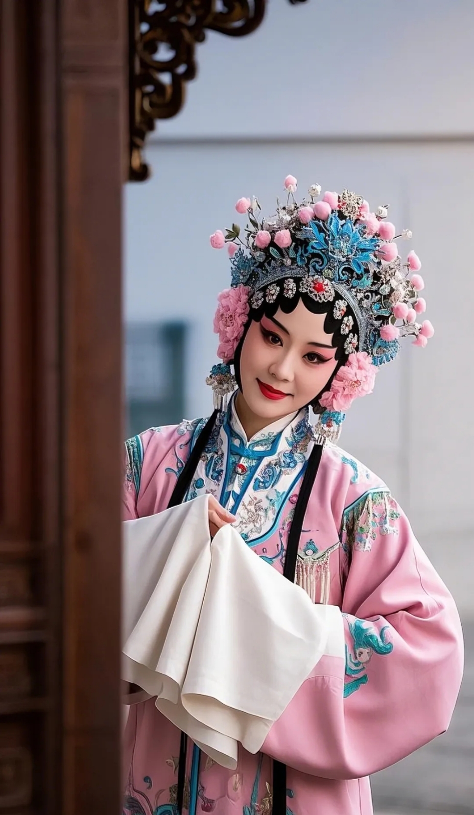 国潮京剧戏曲花旦美人