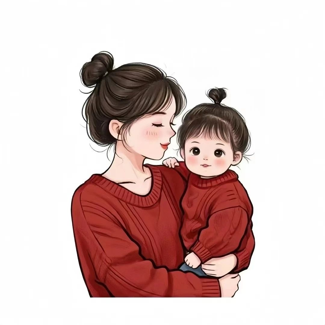 温馨有爱的母女亲子装系列头像~