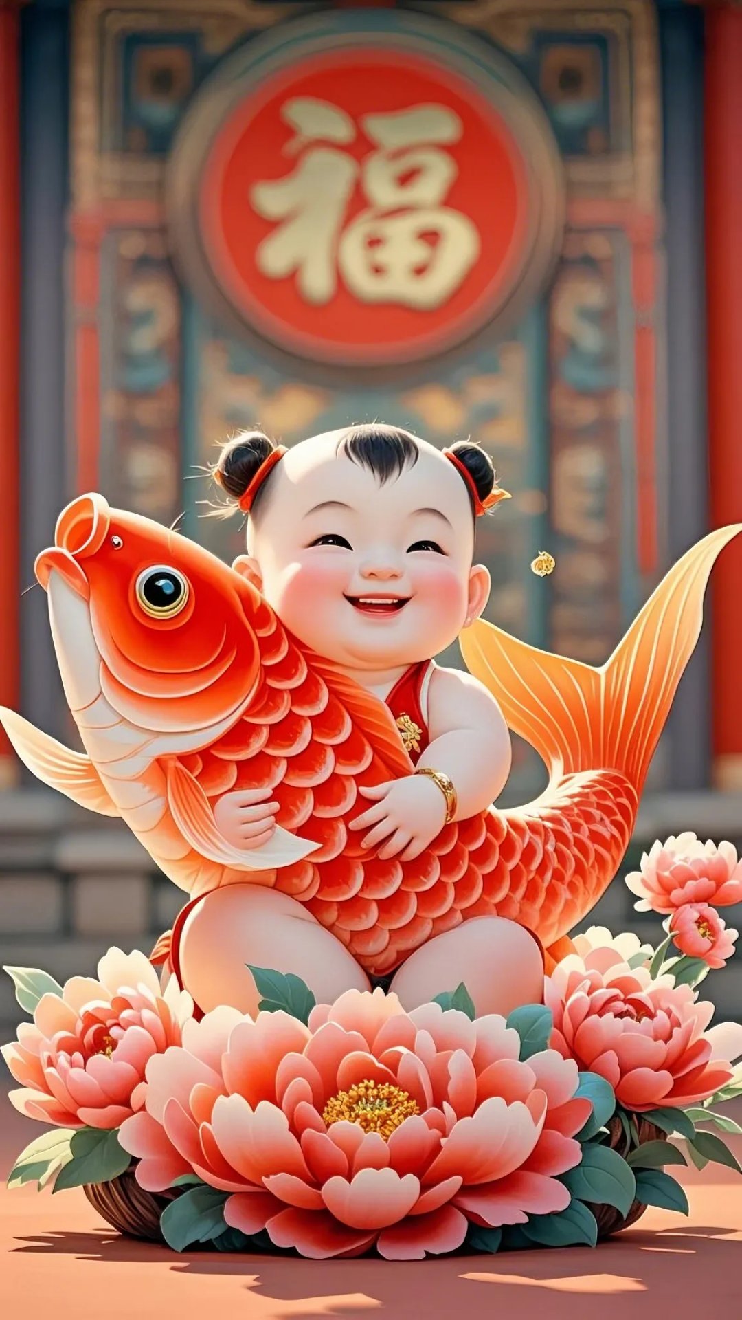 保你"鱼生"福运绵长,大富大贵![钱袋]