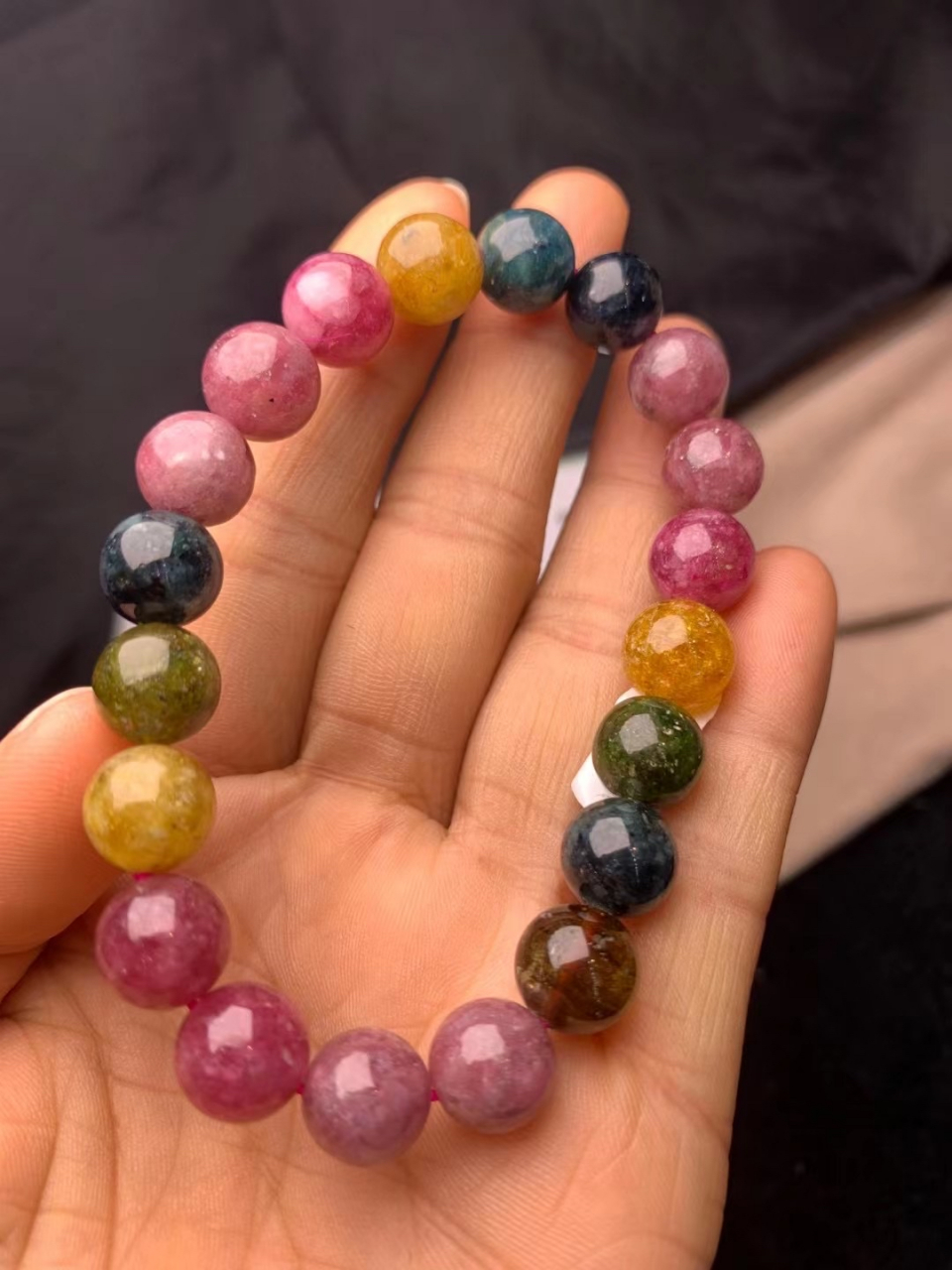 天然碧玺 又叫旺夫石