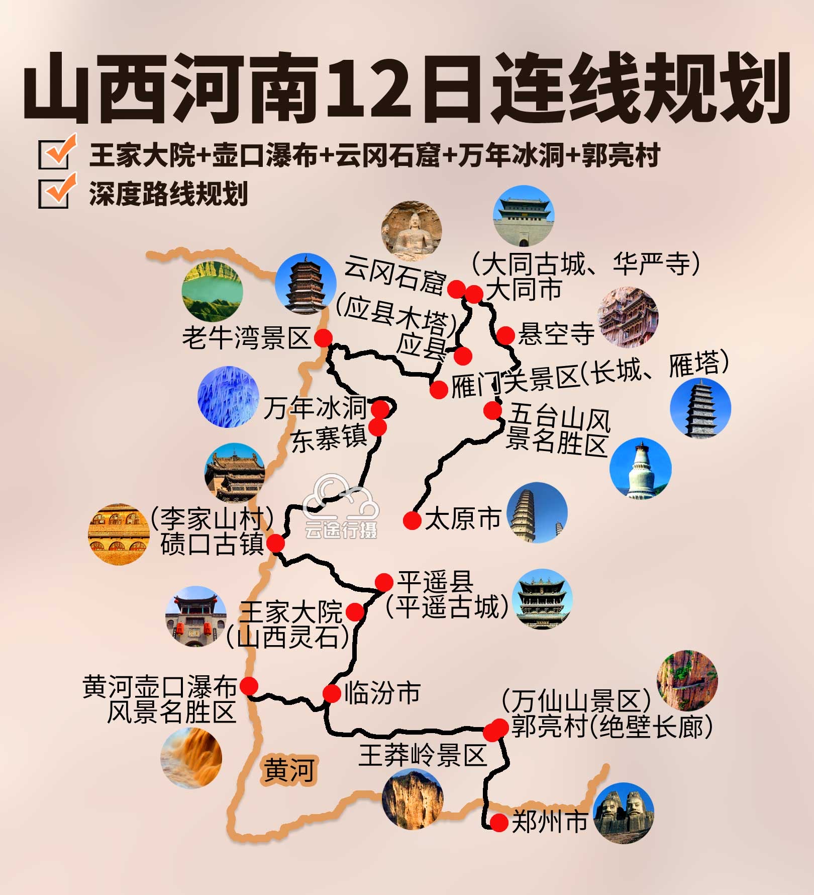 王莽岭旅游路线图图片